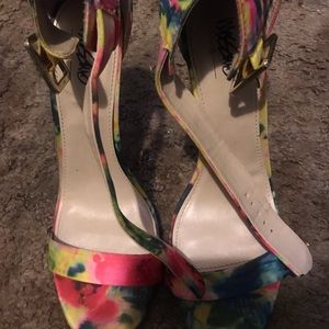 Multicolored Heels
